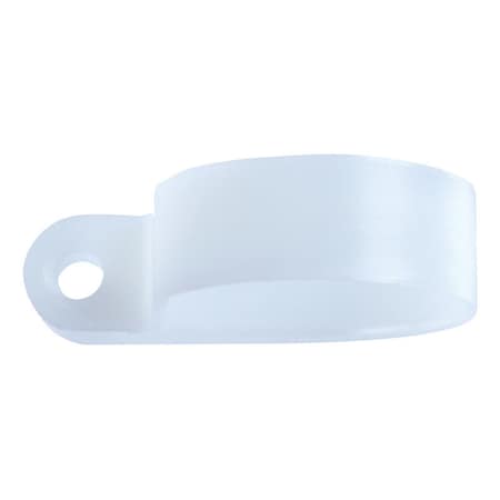 Jandorf Cable Clamp, Nylon, 1-1/8 in Bundle Dia., Natural 61459